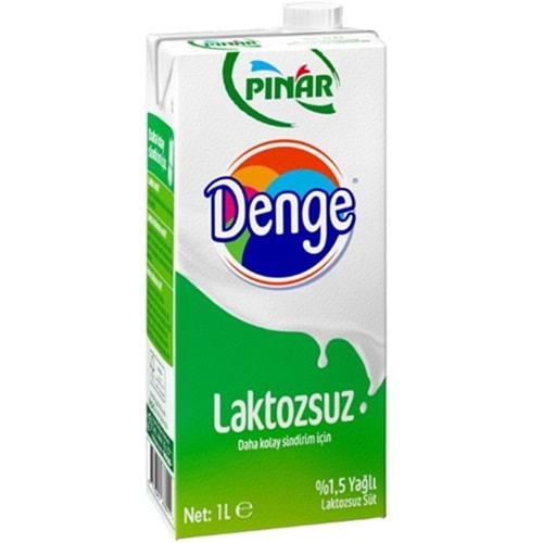 Pınar Süt Denge Laktozsuz 1Lt