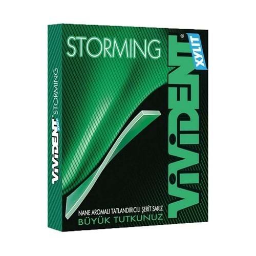 Vivident Xylit Storming Nane Aromalı Sakız 33 Gr