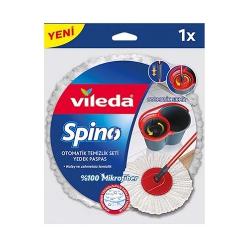 Vileda Temizlik Seti Spino Yedek Paspas Otomatik