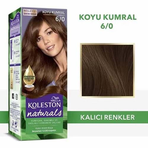 Koleston Saç Boyası Naturel 6/0 Koyu Kumral