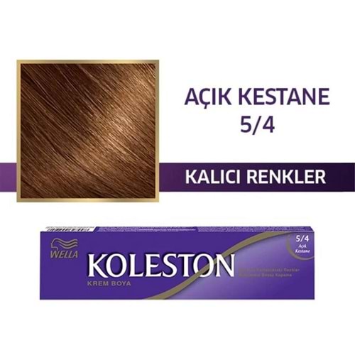 Koleston Tüp 5/4 Açık Kestane