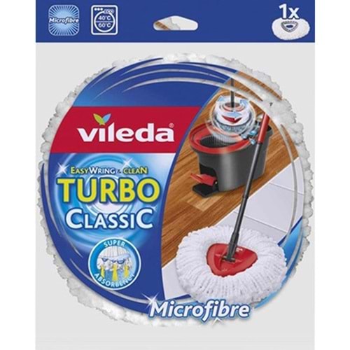 Vileda Turbo Yedek Paspas %100 Mikrofiber