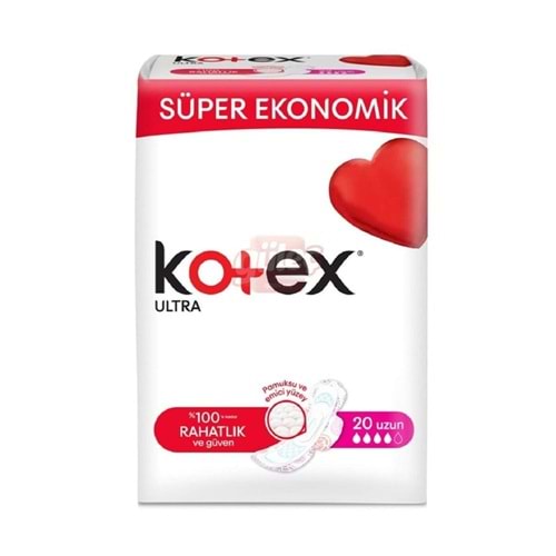 Kotex Ultra Ped Süper Ekonomik Uzun 18 Li