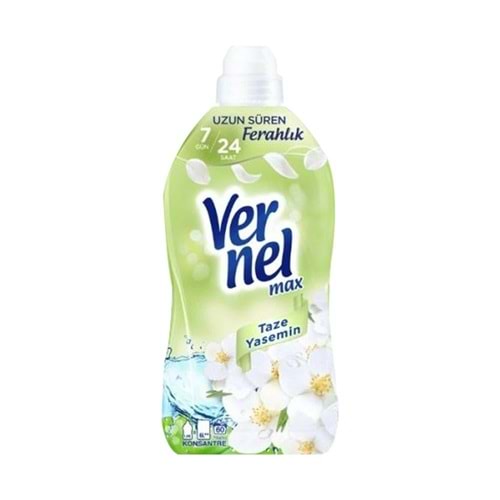 Vernel Max Yumuşatıcı Taze Yasemin 1.44 Lt
