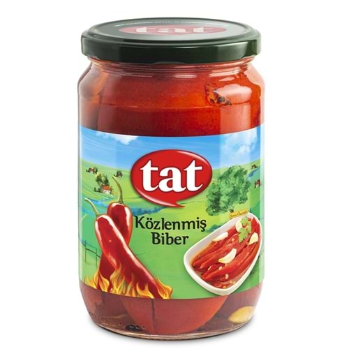 Tat Közlenmiş Biber 670 Gr Cam