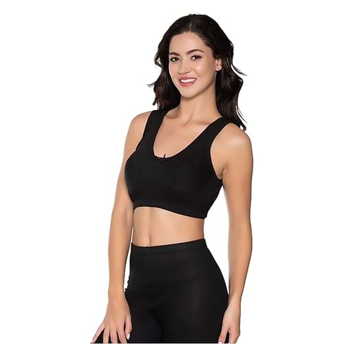 Gümüş İç Giyim Body Südyen - 3049 - Siyah - 95