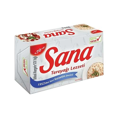 Sana Tereyağ Lezzeti 250 Gr Paket