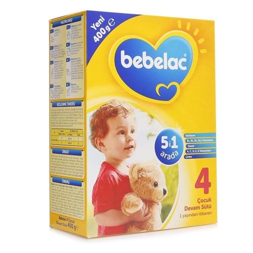 Bebelac 4 Devam Sütü 400 Gr