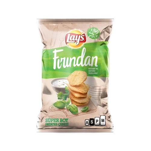 Lays Yoğurt & Mevsim Yeşillikleri Fırından Patates Cipsi 113 Gr