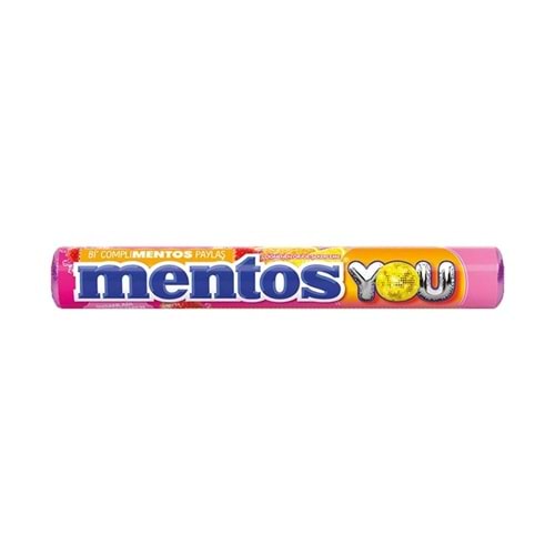 Mentos Stick Meyve Aromalı Şekerleme 37.5 Gr