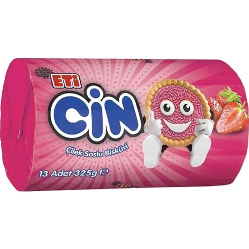 Eti Cin Çilek Aromalı Bisküvi 325 Gr