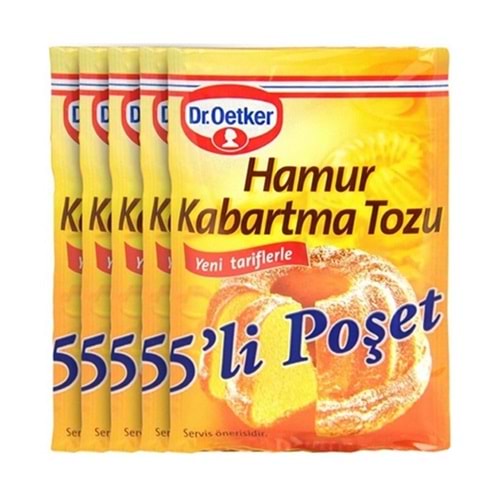Dr. Oetker Hamur Kabartma Tozu 5Li 50 Gr