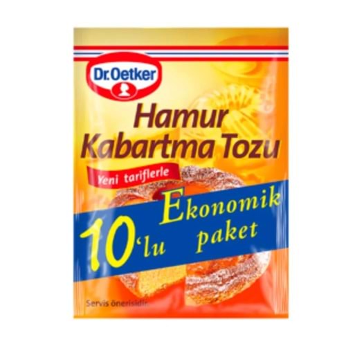 Dr. Oetker Hamur Kabartma Tozu 10Lu 50 Gr