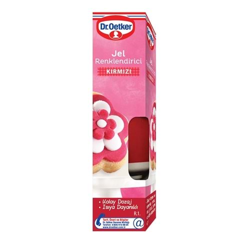 Dr. Oetker Jel Renklendirici Kırmızı 10 Gr