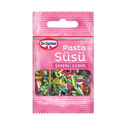 Dr. Oetker Dekor Pasta Süsü Şekerli Çubuk 10 Gr