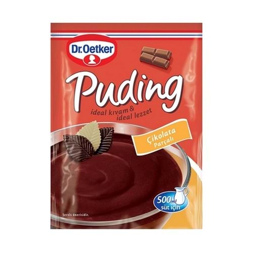 Dr. Oetker Puding Çikolata Parçalı 115Gr