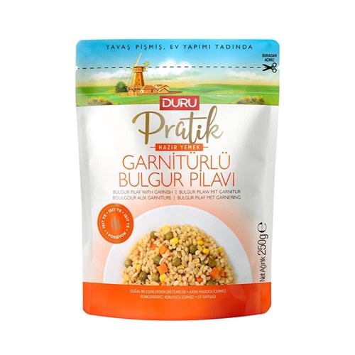 Duru Pratik Garnitürlü Bulgur Pilavı 250 Gr