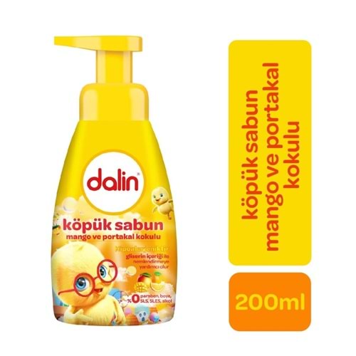 Dalin Köpük Sabun Mango Ve Portakal 200 Ml