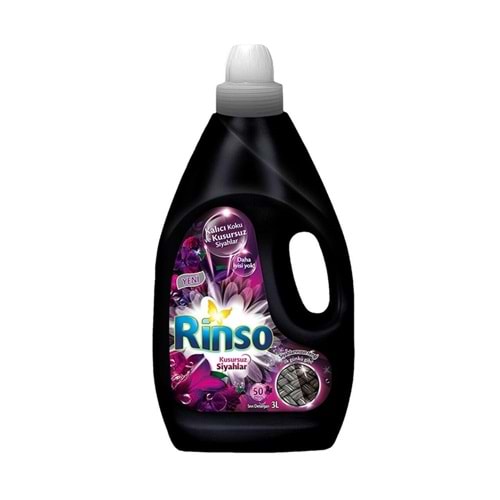 Rinso Sıvı Deterjan Kömür Siyahlığı 3 Lt
