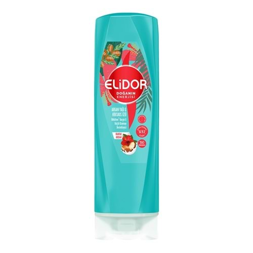 Elidor Saç Kremi Sağlıklı Uzayan Saçlar Argan Yağı 350 Ml