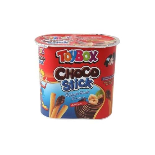 Toybox Choco Stick Kakolu Fındık Kreması Grissini 56 Gr