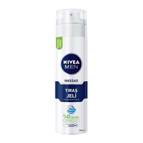 Nivea Men Tıraş Jeli Hassas 200 Ml