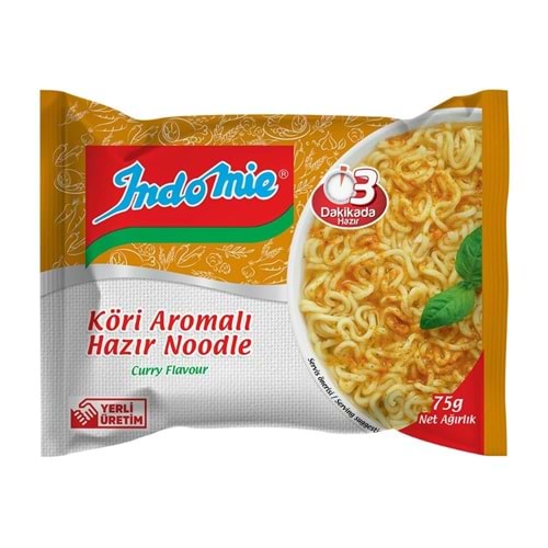 İndomie Paket Köri Soslu Noodle 75 Gr