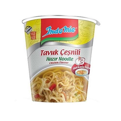 İndomie Bardak Tavuk Noodle 60 Gr