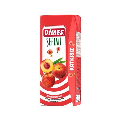 Dimes Şeftali Nektarı 200 Ml