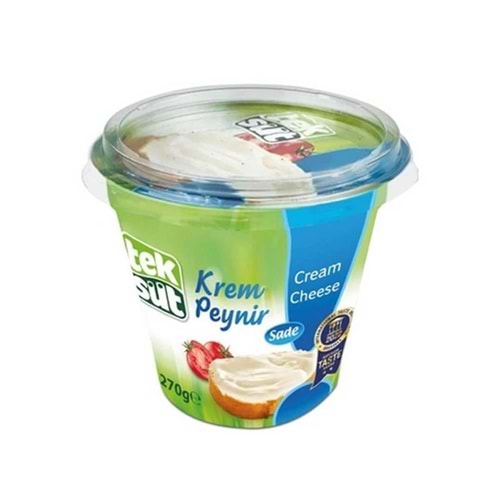 Teksüt Krem Peynir 270 Gr Sade