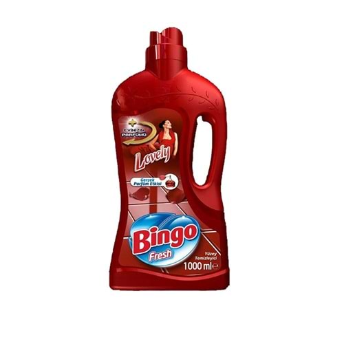 Bingo Fresh Lovely Yüzey Temizleyicisi 1 Lt