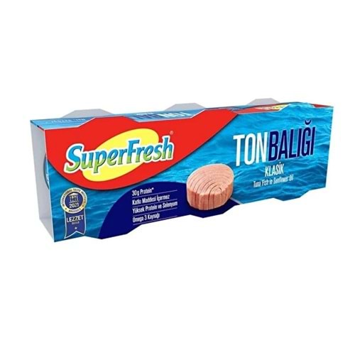Süperfresh Ton Balığı 3 Lü Paket 225 Gr