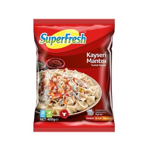 Süperfresh Mantı Kayseri 400 Gr