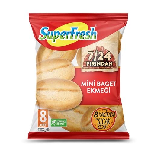 Superfresh Mini Baget Ekmek 300 Gr