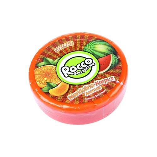 Rocco Sıkı Şeker Mandalina Karpuz Aromalı 12 Gr