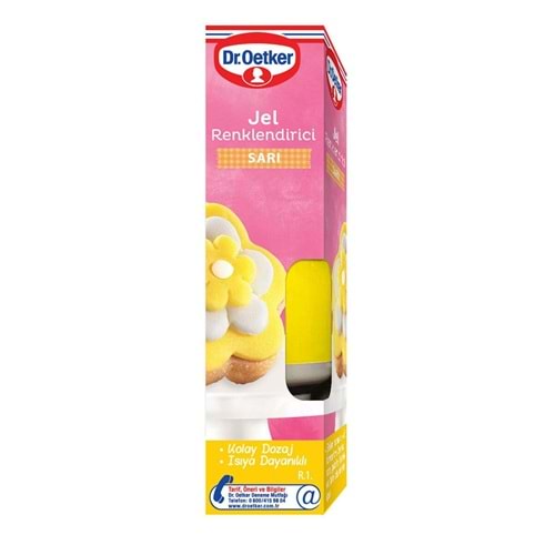 Dr. Oetker Jel Renklendirici Sarı 10 Gr