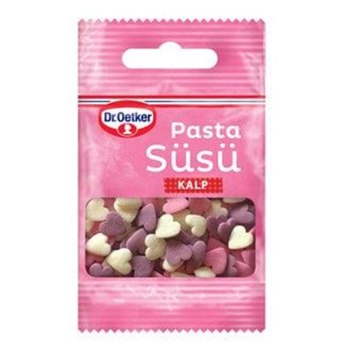 Dr. Oetker Pasta Süsü Kalp 10 Gr