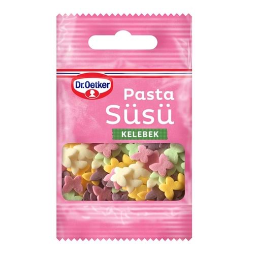 Dr. Oetker Pasta Süsü Kelebek 10 Gr
