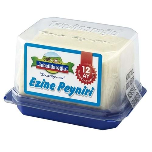 Tahsildaroğlu Dilimli Ezine Peyniri (Keçi Sütü Ağırlılı) 450 Gr