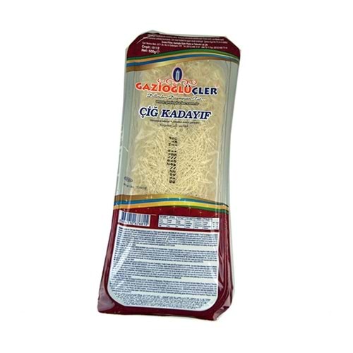 Gazioğlu Çiğ Kadayıf 500 Gr