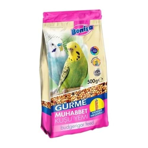 Bonisa Gurme Muhabbet Kuş Yemi 400 Gr