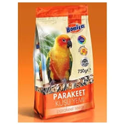Bonisa Parakeet Kuş Yemi 750 Gr