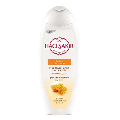 Hacı Şakir Şampuan 500 Ml Bal Özü