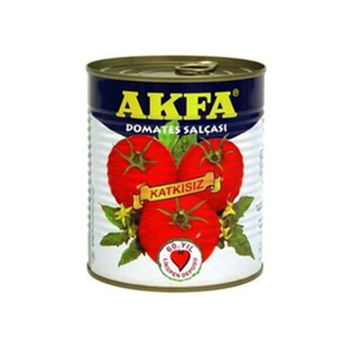 Akfa Salça Domates 420 Gr Teneke