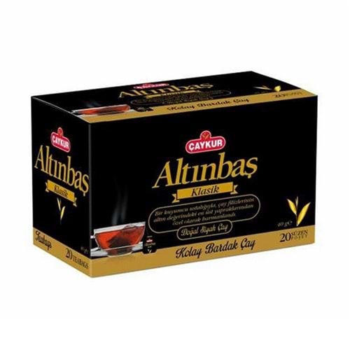 Çaykur Altınbaş Süzme Poşet 40 Gr