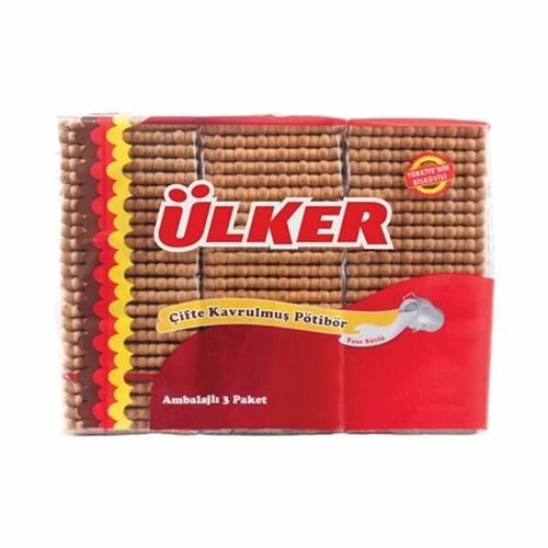 Ülker Pötibör Çifte Kavrulmuş Bisküvi 450 Gr