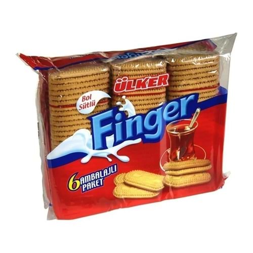 Ülker Finger Bisküvi 5 Li Paket 750 Gr