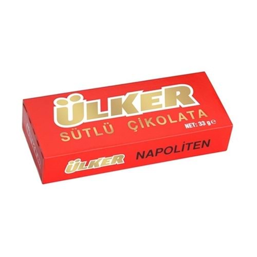 Ülker Napoliten Sütlü Çikolata 33 Gr