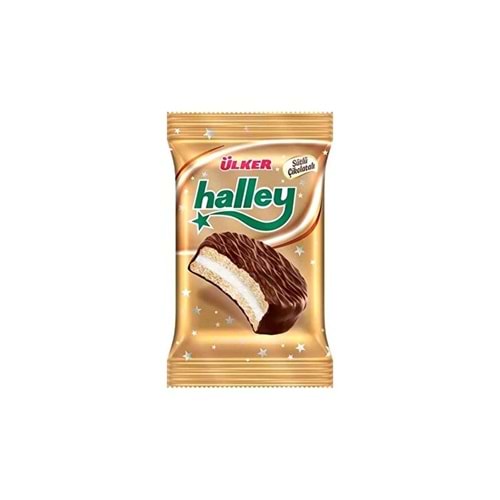 Ülker Halley Çikolata Kaplamalı Bisküvi 30 Gr