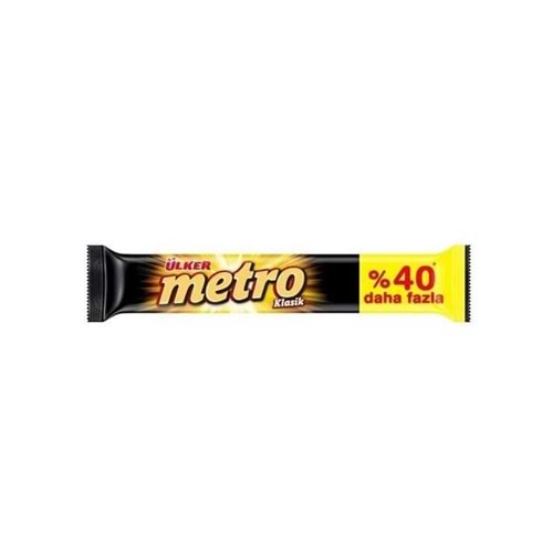 Ülker Metro Büyük Boy Bar Çikolata 50.4 Gr